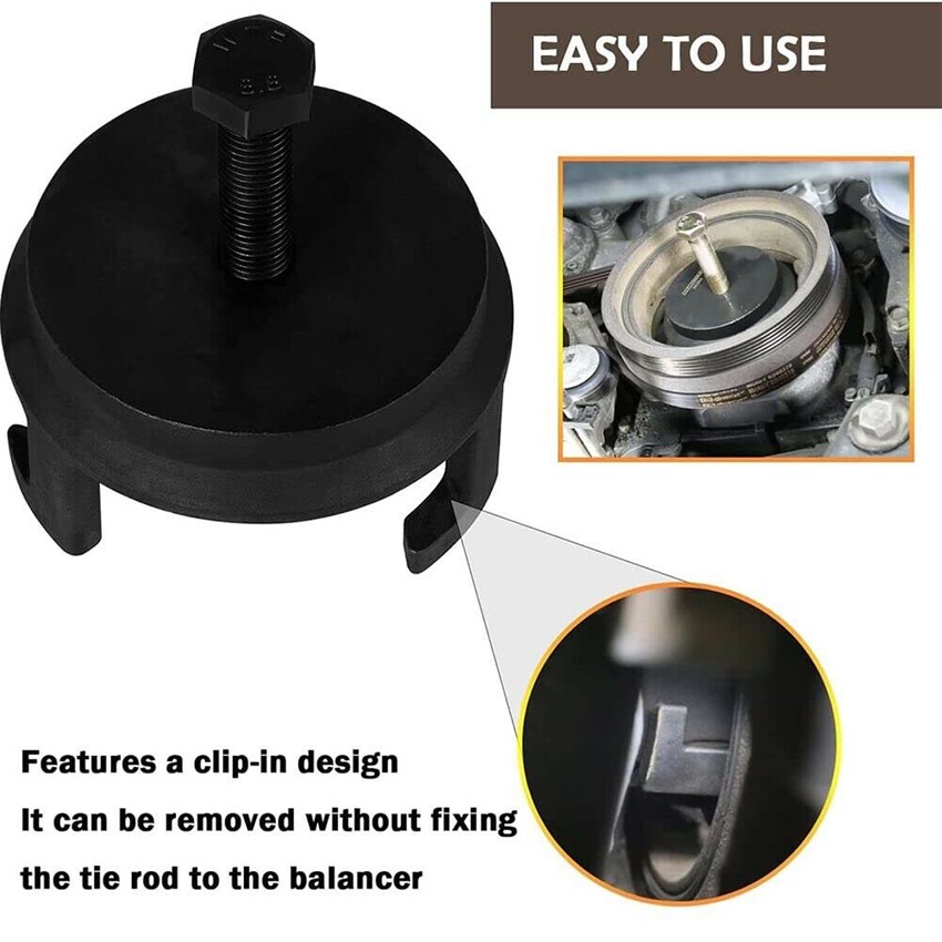 Harmonic Balancer Puller Crank Pulley Puller 25264 For GM Engine Models 5.7 LS1