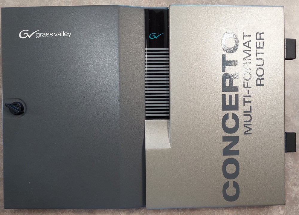 Grass Valley concerto router front door