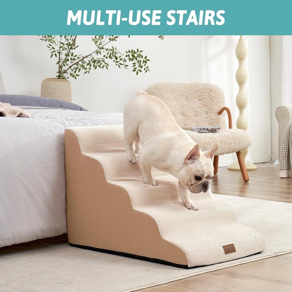 Leakproof High Density Foam Pet Steps - 5-Layer Stairs for Comfortable Climbing