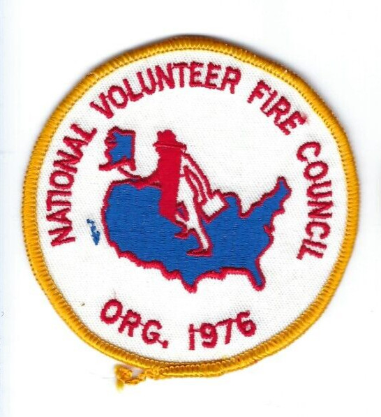National Volunteer Fire Council NVFC patch - NEW!