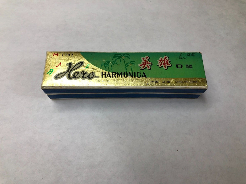 Hero Harmonica Empty Box