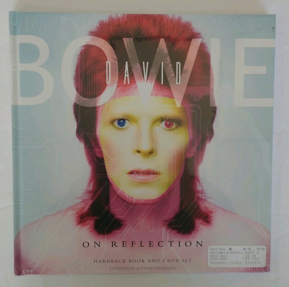 David Bowie on Reflection Hardback Book & 2 DVD Set - New