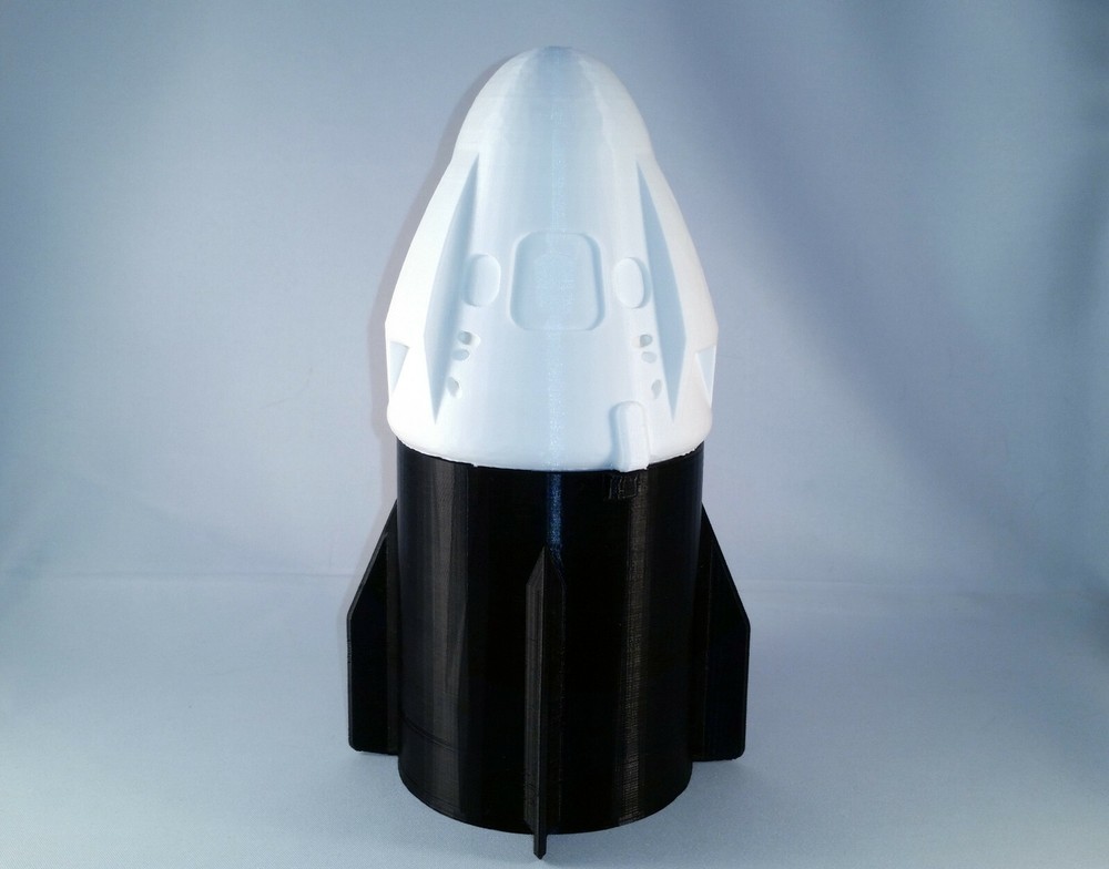 SpaceX Dragon Spacecraft Model Container