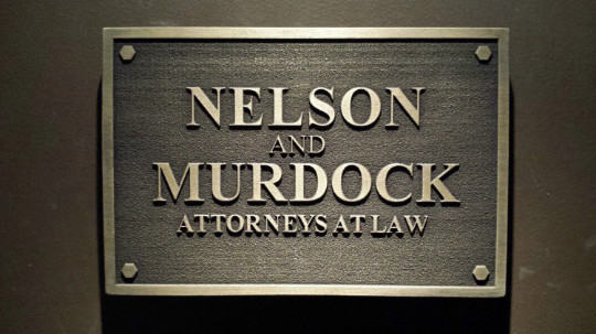 nelson and murdock daredevil plaque