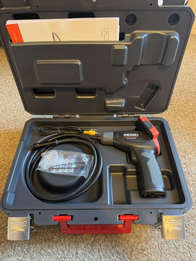 Rigid CA-25 Cordless Micro Visual Inspection Diagnostic Handheld Camera Boroscop