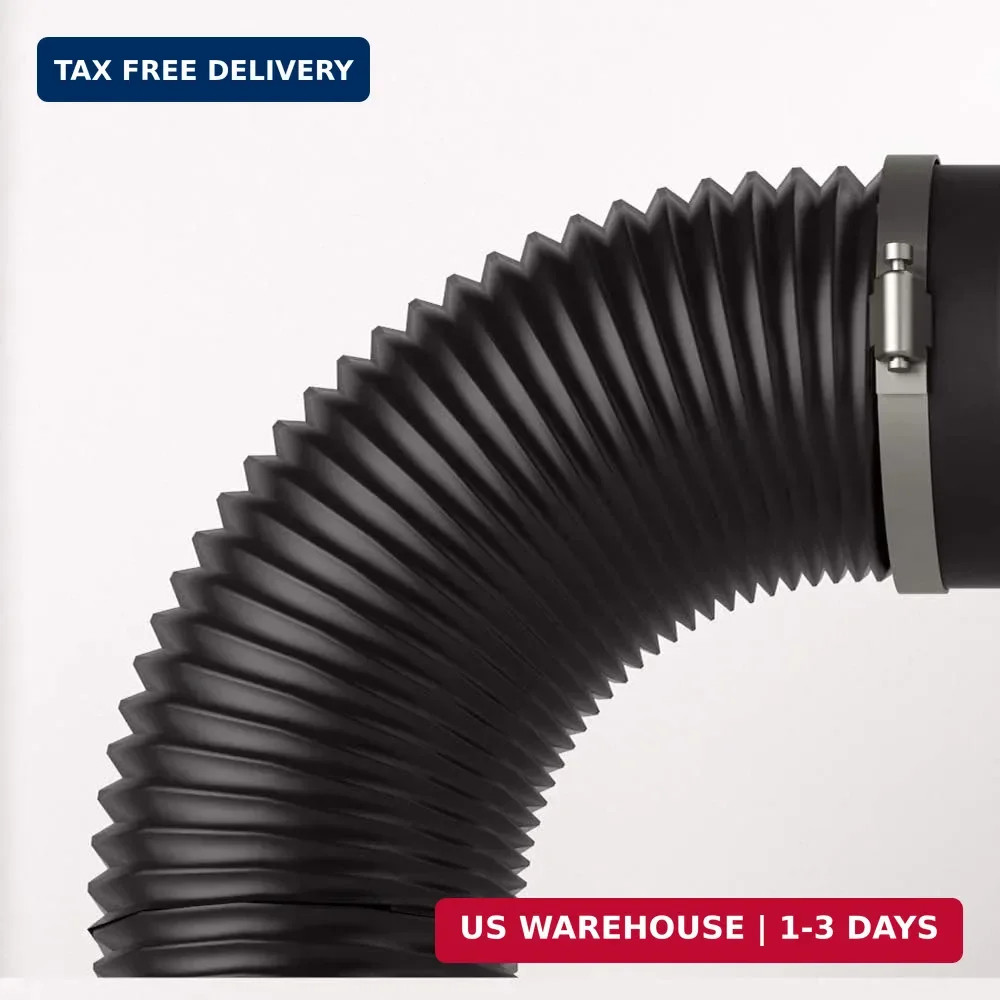 AC Infinity Flexible 8-Inch Aluminum Ducting, Heavy-Duty Four-Layer Protection,