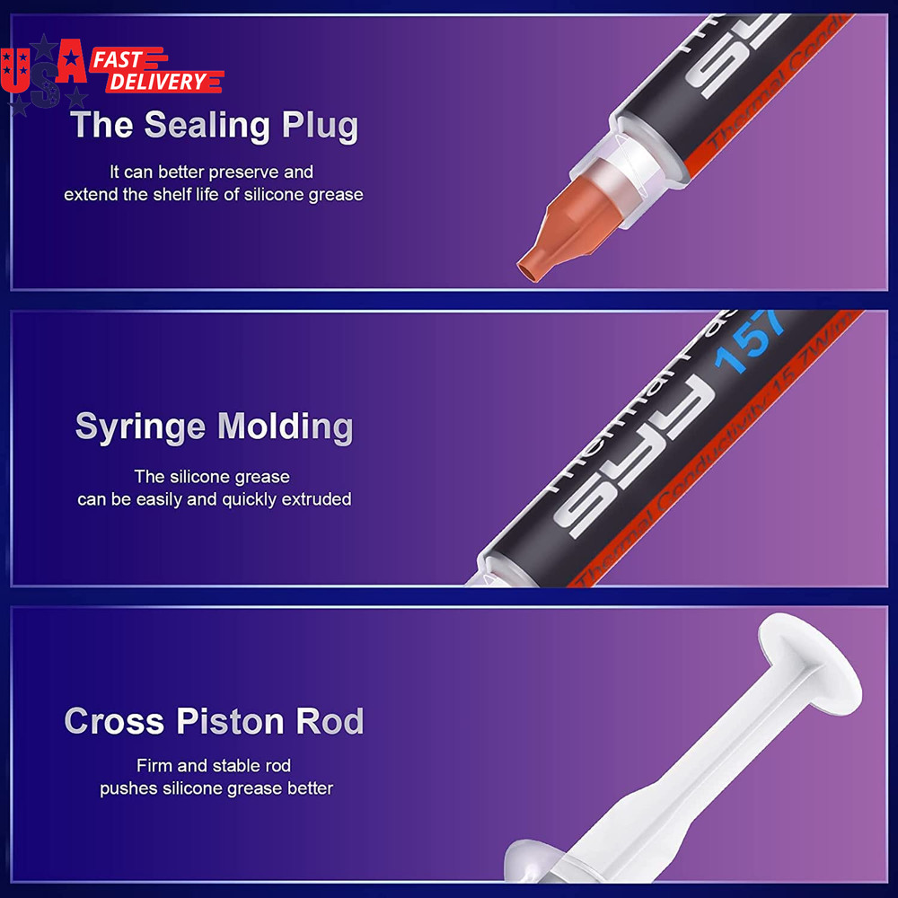 Thermal Paste, 2 Grams CPU Paste Thermal