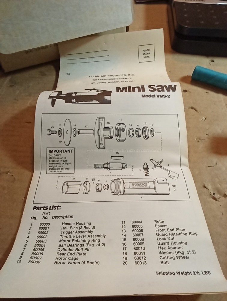 Viking Cut Off Air Saw