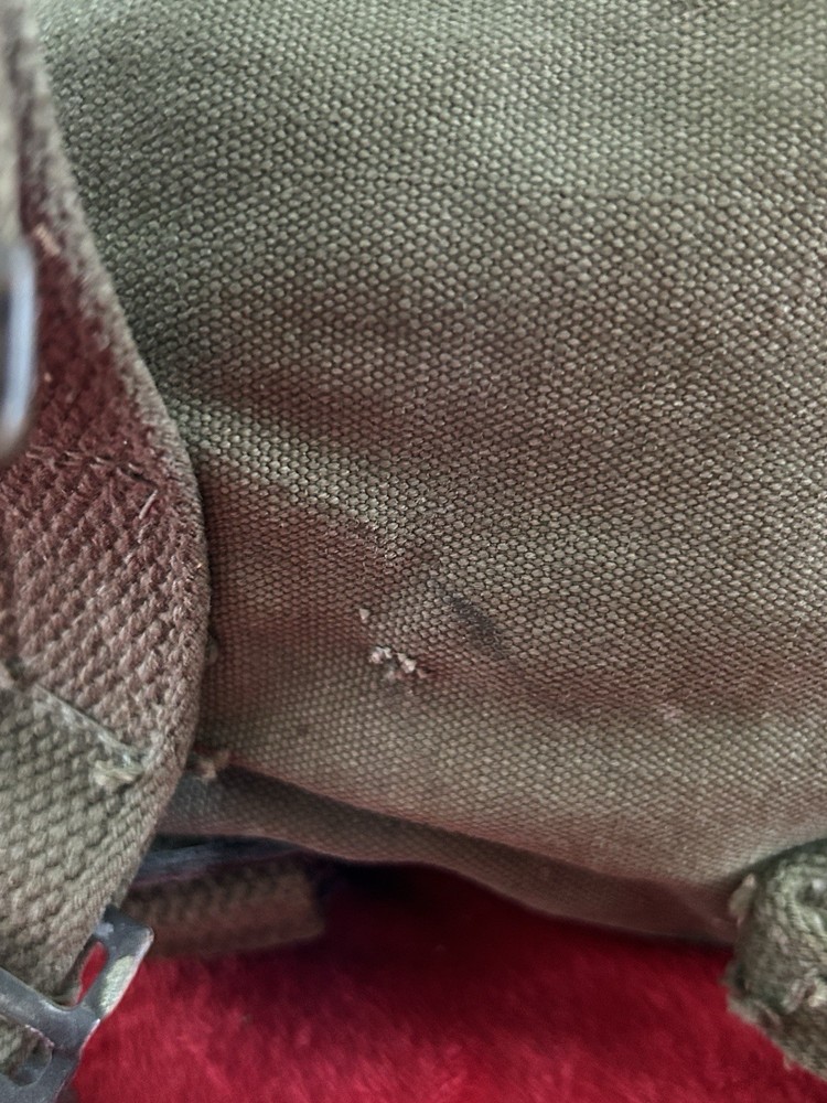 US WW2 Combat Field Upper Pack M1945 Laird Schober 1945 Dated