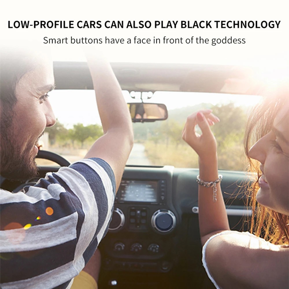 Wireless Bluetooth Media Button Remote Car Bike Music Control iOS Android