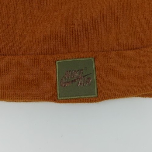 Nike Air Patch Logo Beanie Burnt Sienna Hat Cap