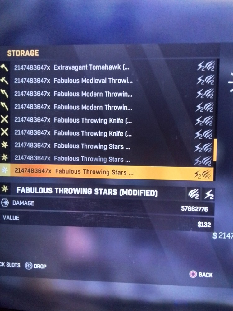 Dying Light MODDED MAX STACKS THROWABLES WEAPONS FAST DROP (PS4/PS5)