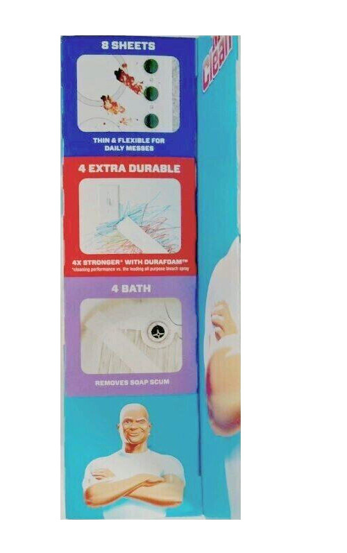 Mr. Clean Magic Eraser Sponge Sheets 16 Count Variety Pack Kitchen Bath