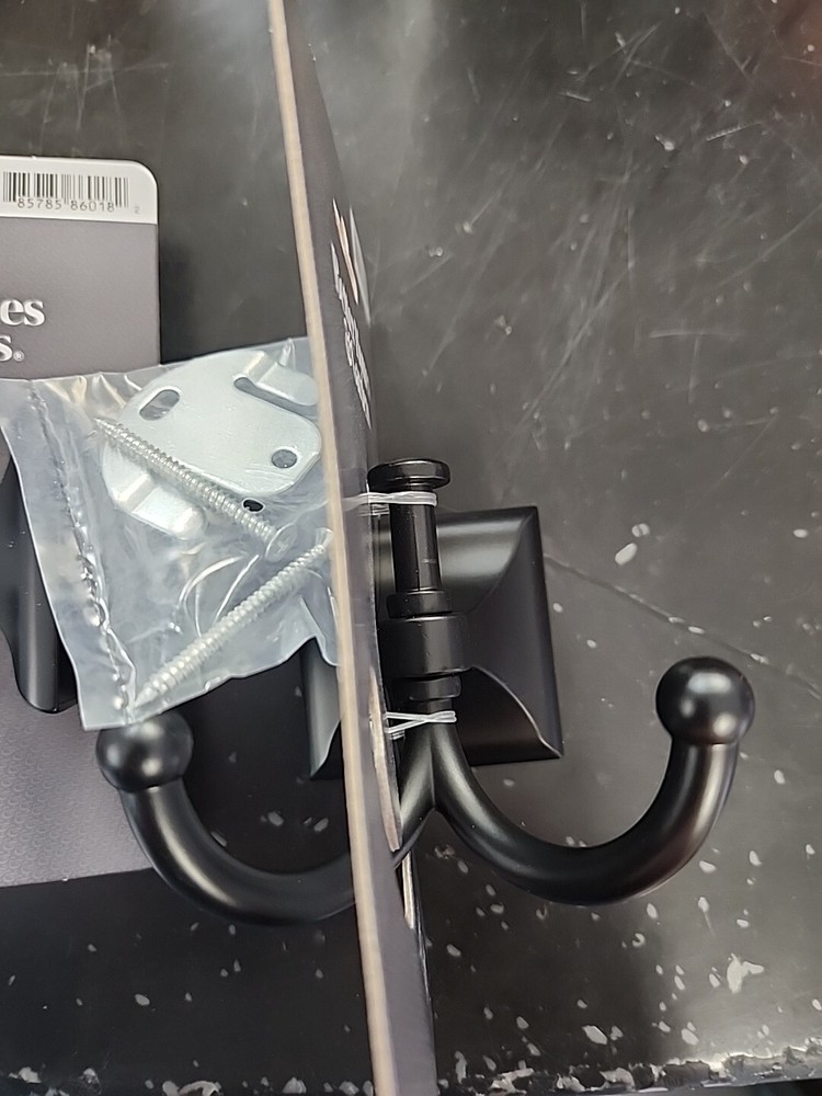 Better Homes & Gardens Eiffel Hook Metal Matte Black