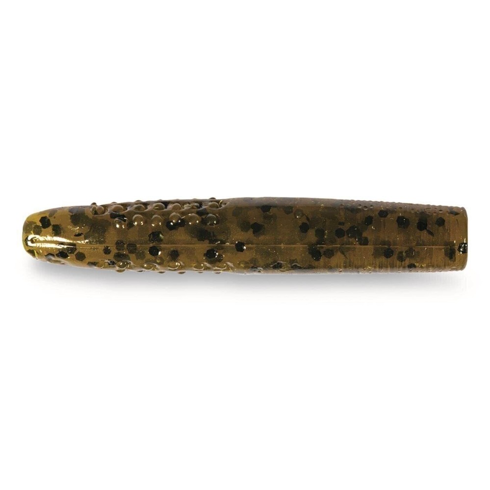 Z-MAN Micro TRD Stickbaits, 8 Pack, Green Pumpkin, 1.75"