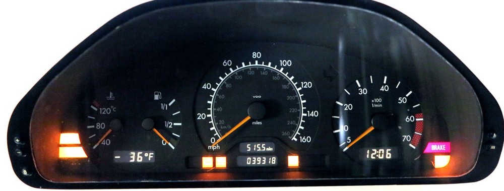 MERCEDES BENZ C CLASS E CLASS CLK CLUSTER SOFTWARE & ODOMETER CALIBRATION SERV