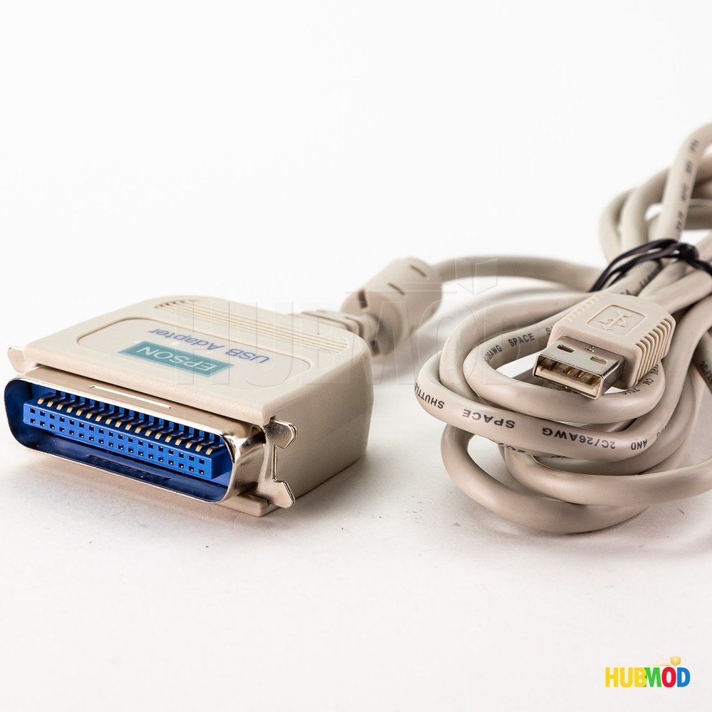 Epson ISD USB Adapter Smart Cable Model: ISD-103 - USB to Parallel Printer