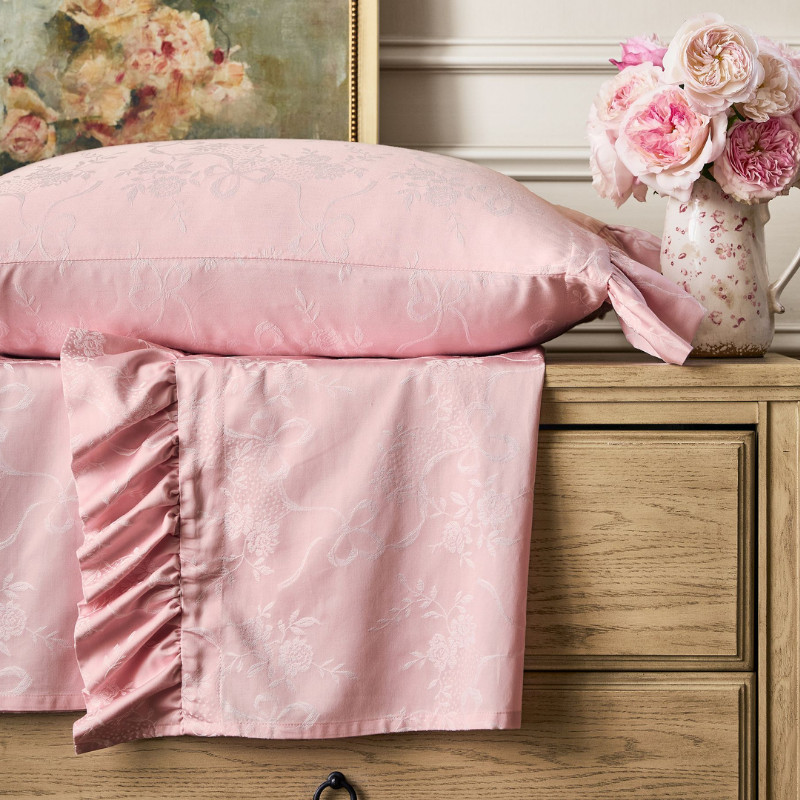 New Pottery Barn LoveShackFancy Jacquard Sheet Set