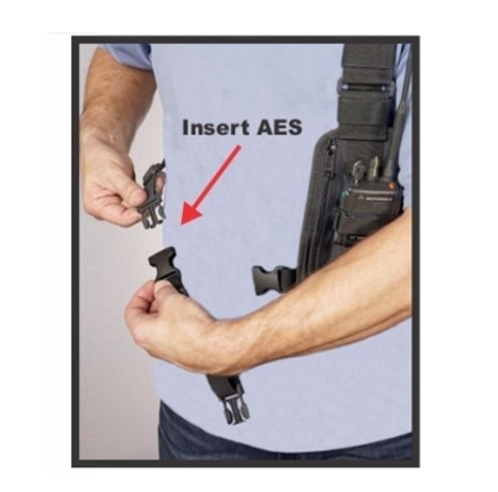 AES-101 ADJUSTABLE EXTENSION STRAP RADIO COMMUNICATIONS ACCESSORY