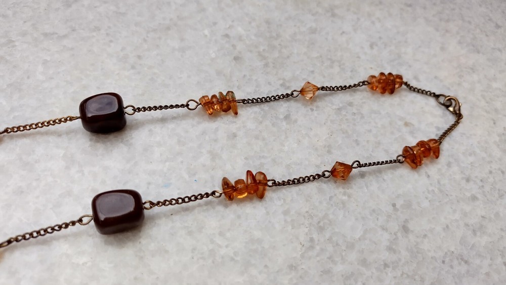 Vintage plastic necklace