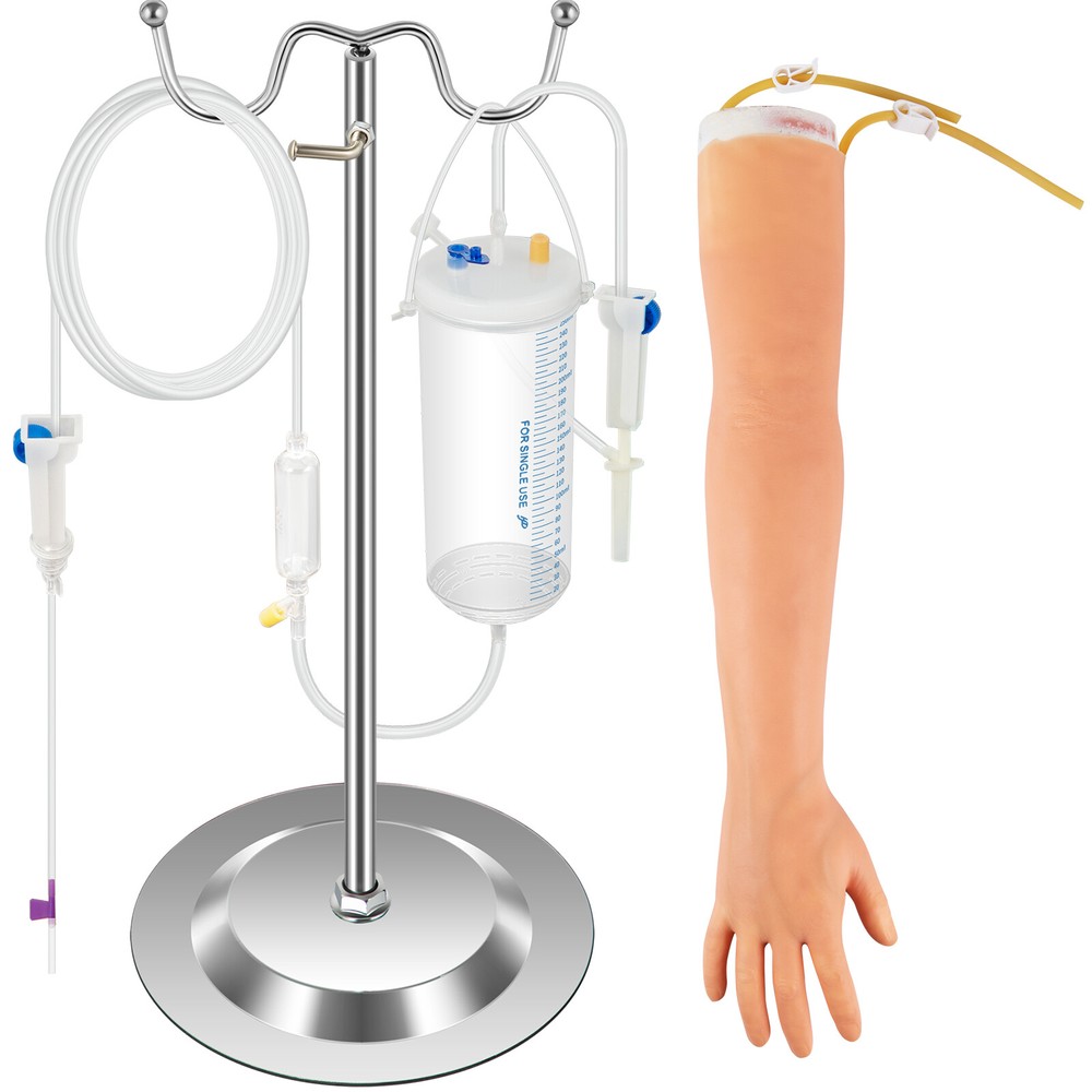 IV Practice Kit Phlebotomy Venipuncture Practice Arm for Students Nurses Medical
