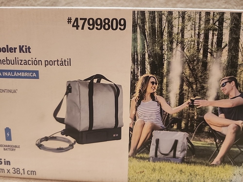 New Sealed Project Source Portable Misting Cooler Kit #4799809