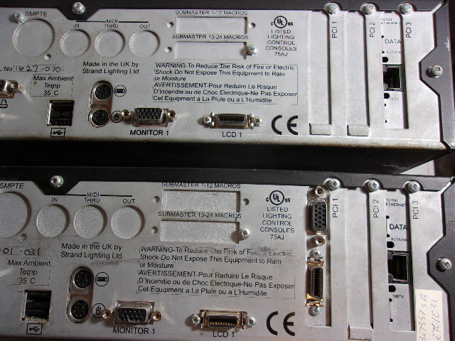 3 CARDS FO STRAND LIGHTING 300 SERIES COMPUTER PROCESSOR MODELS 95705,95704