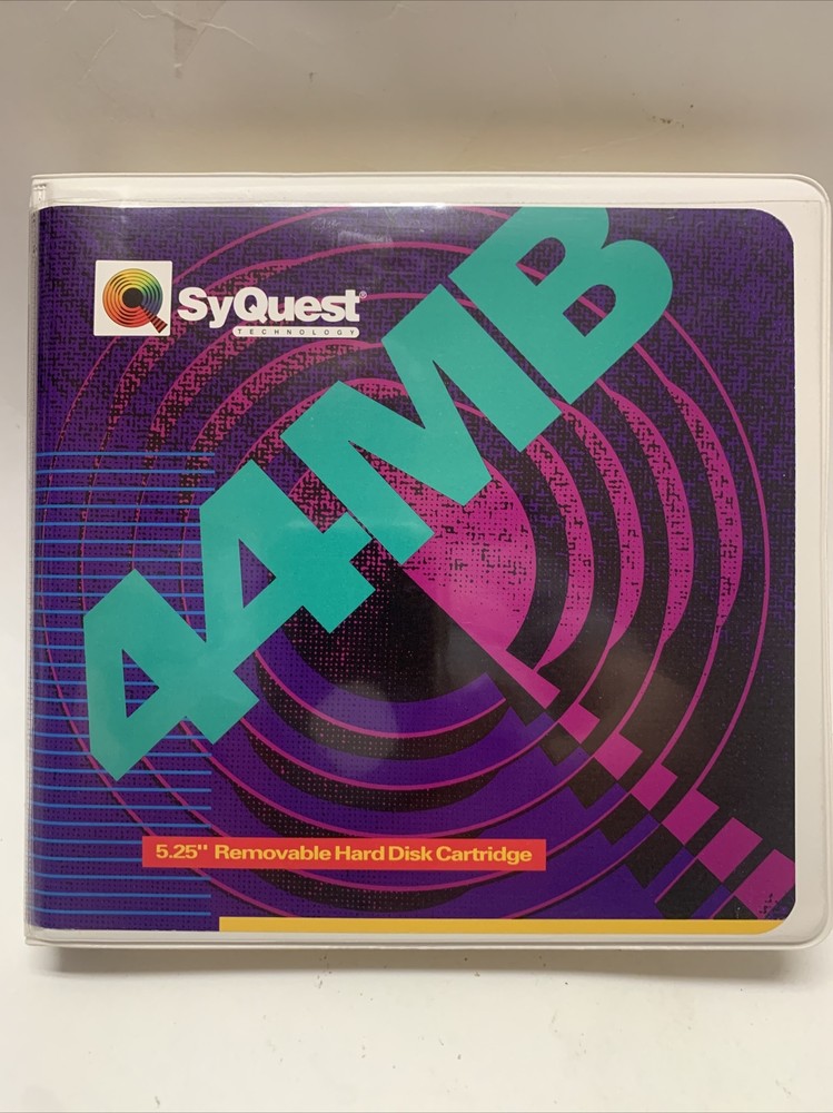 SyQuest 44MB 5.25" Removable Hard Disk Cartridge