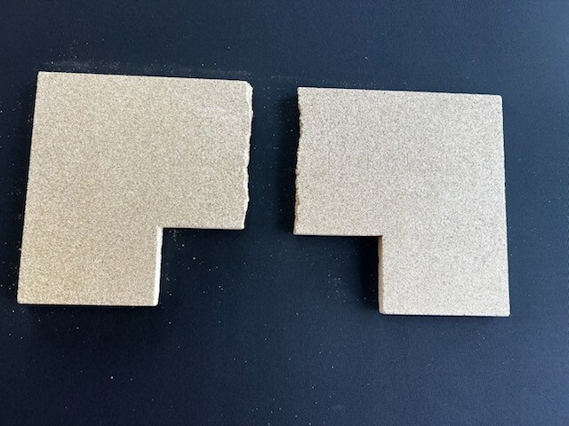 Glow Boy Firebrick panel fiberboard *BROKEN*