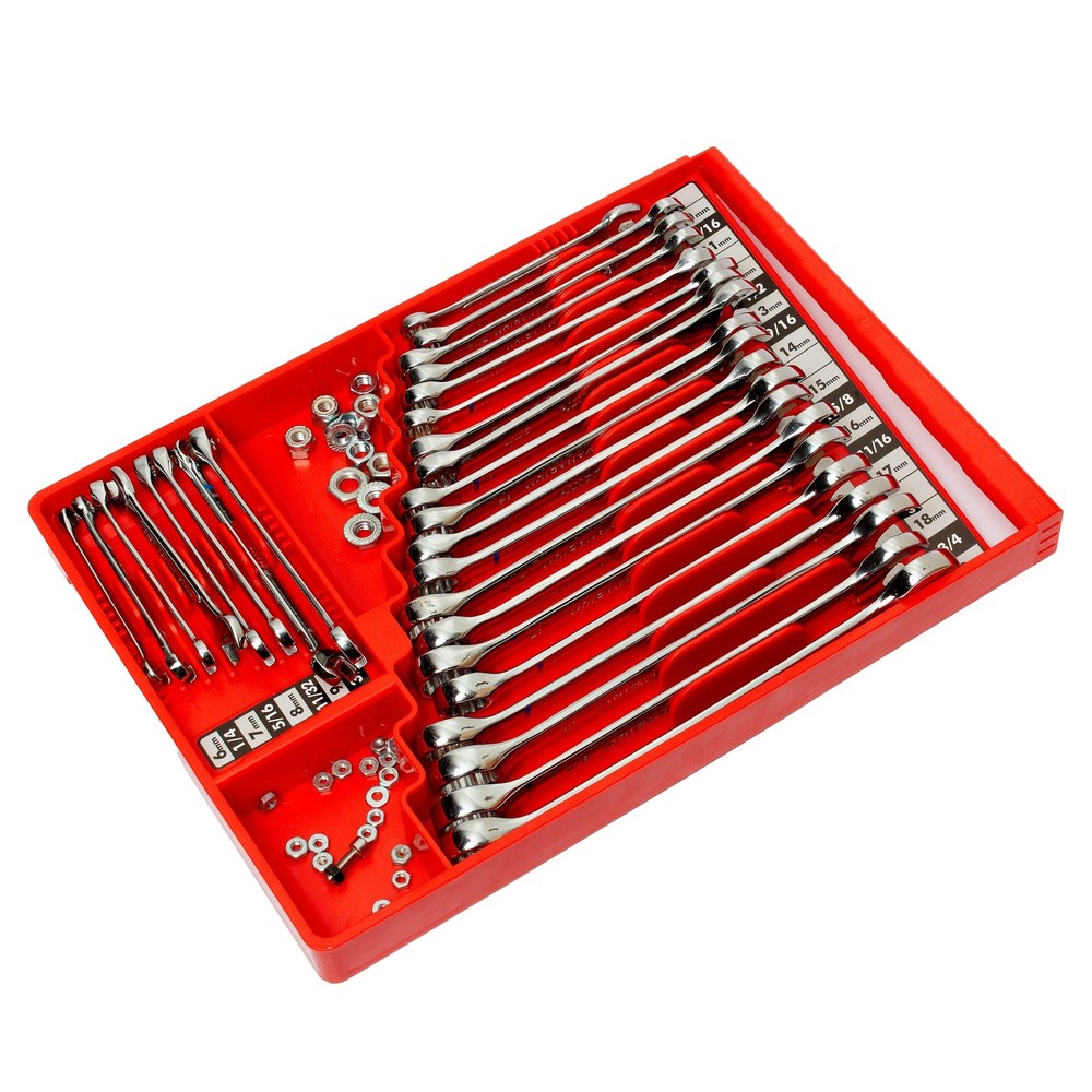 Wrench Organizer - Red