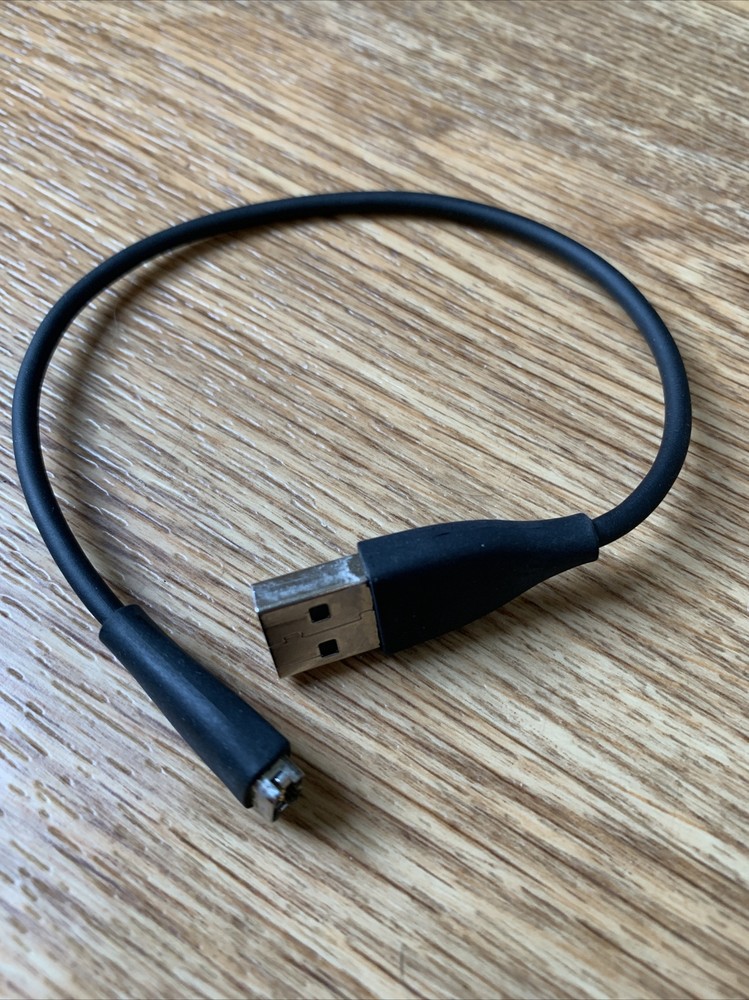 Fitbit Charge HR Tracker USB Power Charging Cable Black