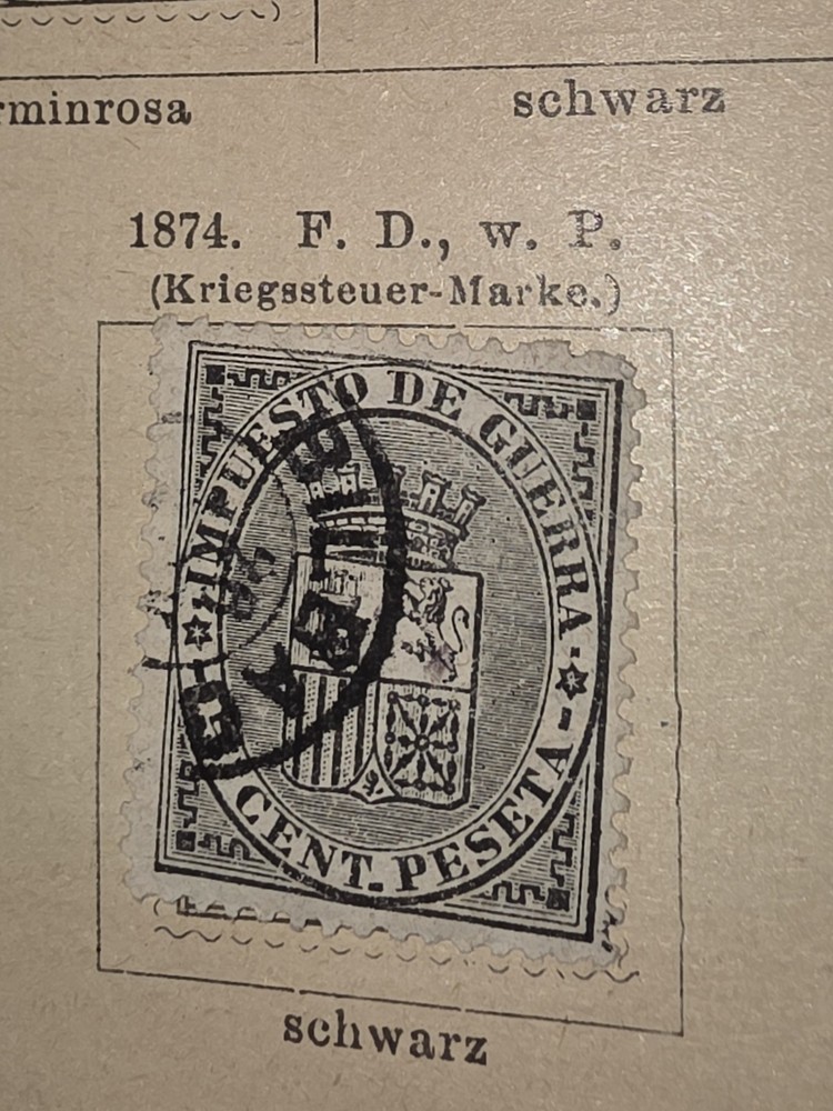 Foreign Spanien ?c Stamp Used - #I204