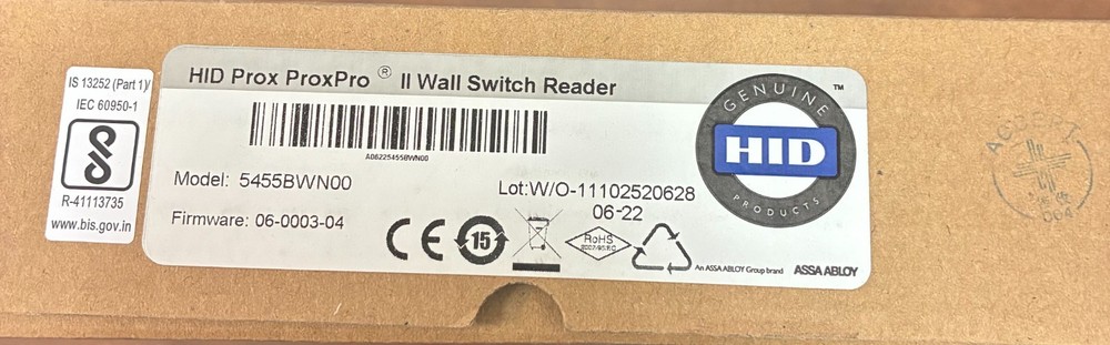 HID 5455BWN00 ProxPro Reader