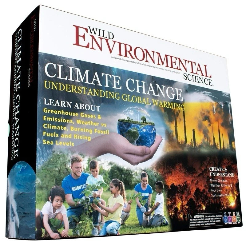 NEW Wild Environmental Science Climate Change Global Warming STEM Science Kit