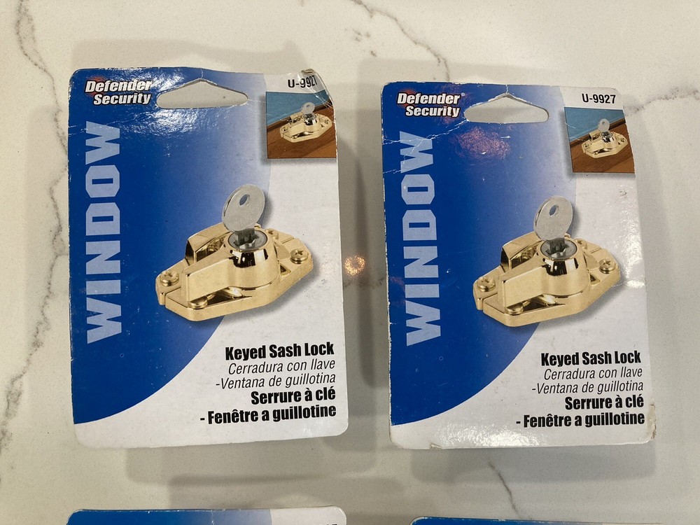 Window Hardware Lot - Sash Locks, Keyed Sash Locks, Wood Window Lock