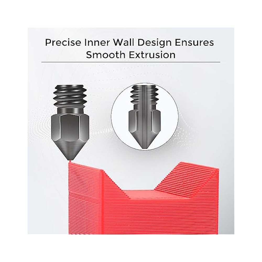 8-Size 3D Printer Nozzle Set with Cleaning Tools