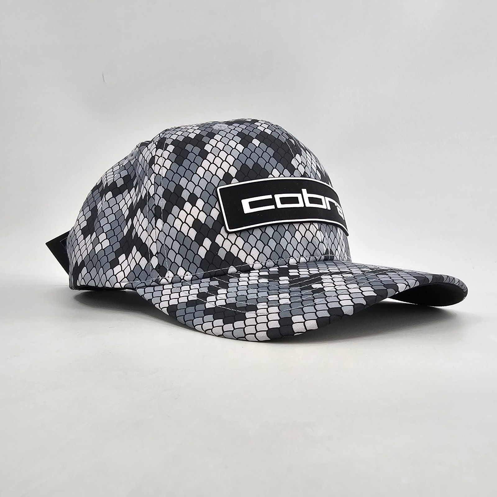 Cobra Tour Tech Golf Cap Snakeskin Camo Mens Snapback Multicolor NEW