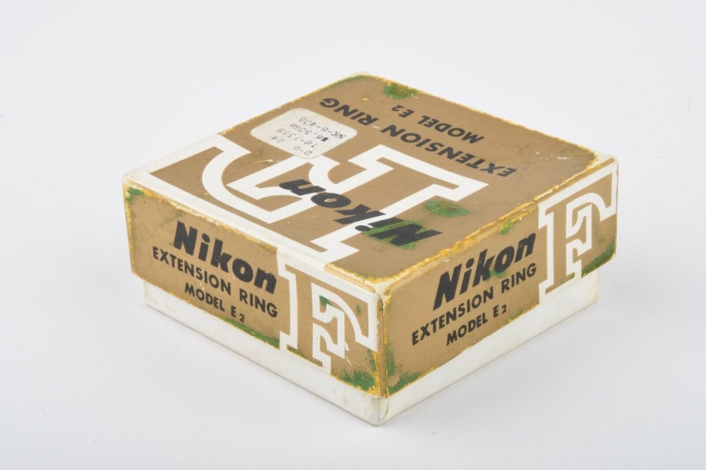 Nikon F Extension Ring Model E2, Boxed, Very Clean, W/Instructions