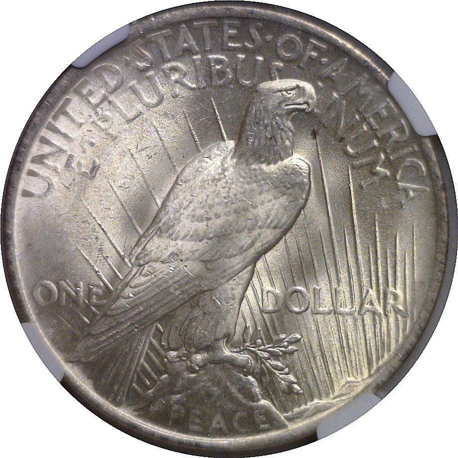 1923 Peace Dollar NGC MS-65