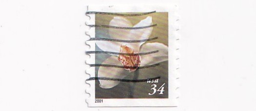 STAMP US SCOTT 3464 "Cymbidium Orchid" 34 CENT 2000 USED - A