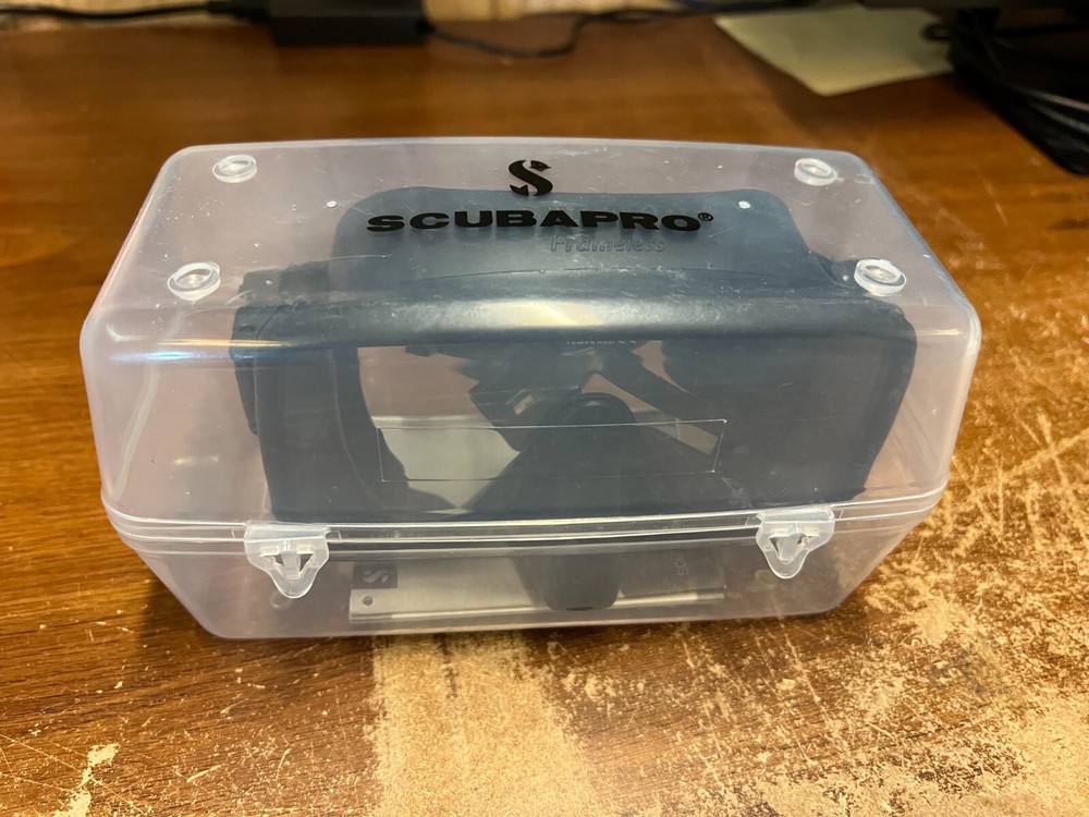 Scubapro Frameless Gorilla Mask - Black - Open Box/Returned