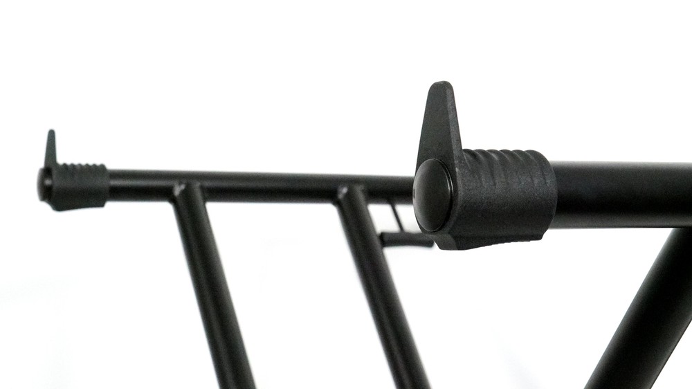Rockville Double X Braced Keyboard Stand w/ Push Lock For Sequential Prophet-6