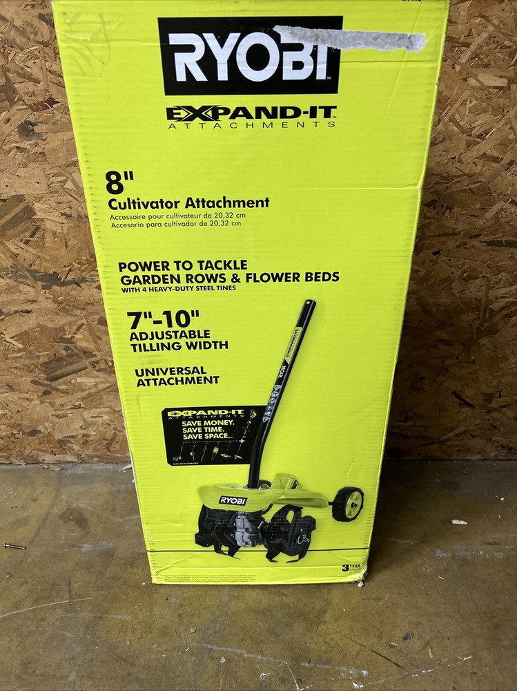 RYOBI RYTIL 8in cultivator Stringtrimmer attachment (TOOL ONLY)