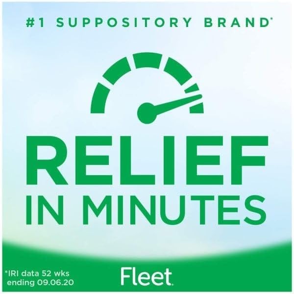 Unflavored Glycerin Suppositories (40 Count)