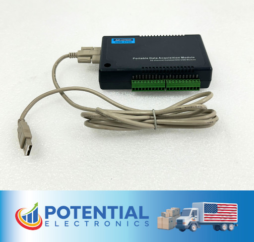 ADVANTECH USB-4750 32-CHANNEL ISOLATED DIO USB MODULE w CABLE FREE SHIPPING 🚚