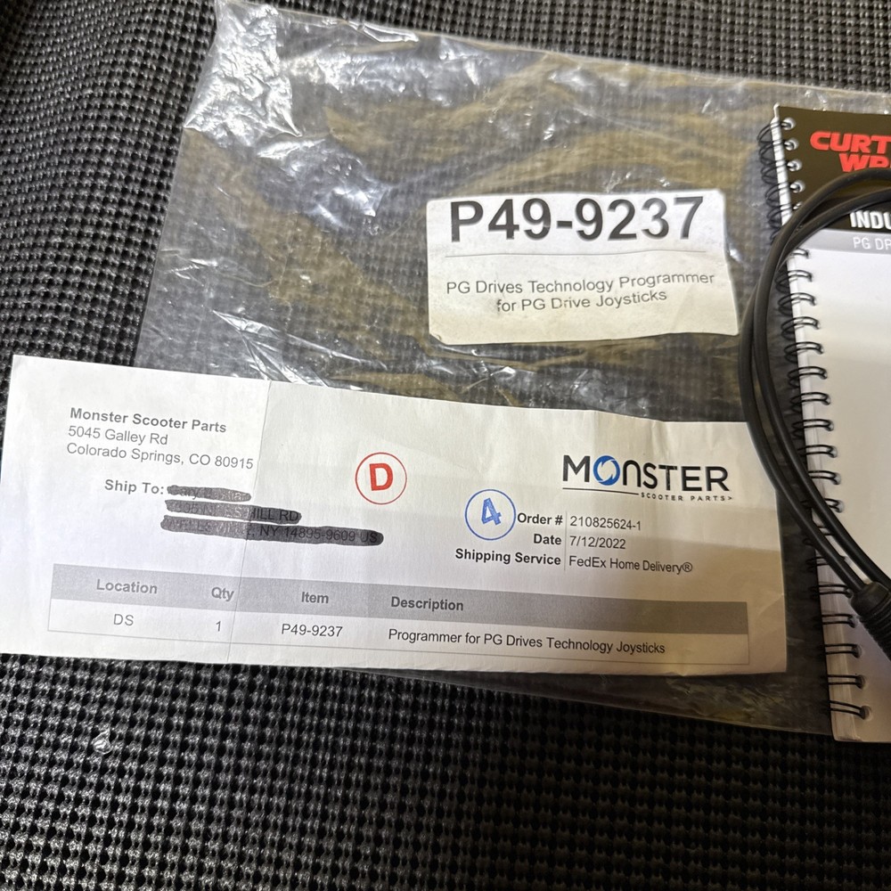 Programmer for PG Drives Technology Joysticks (P49-9237) (CTLDC1388)