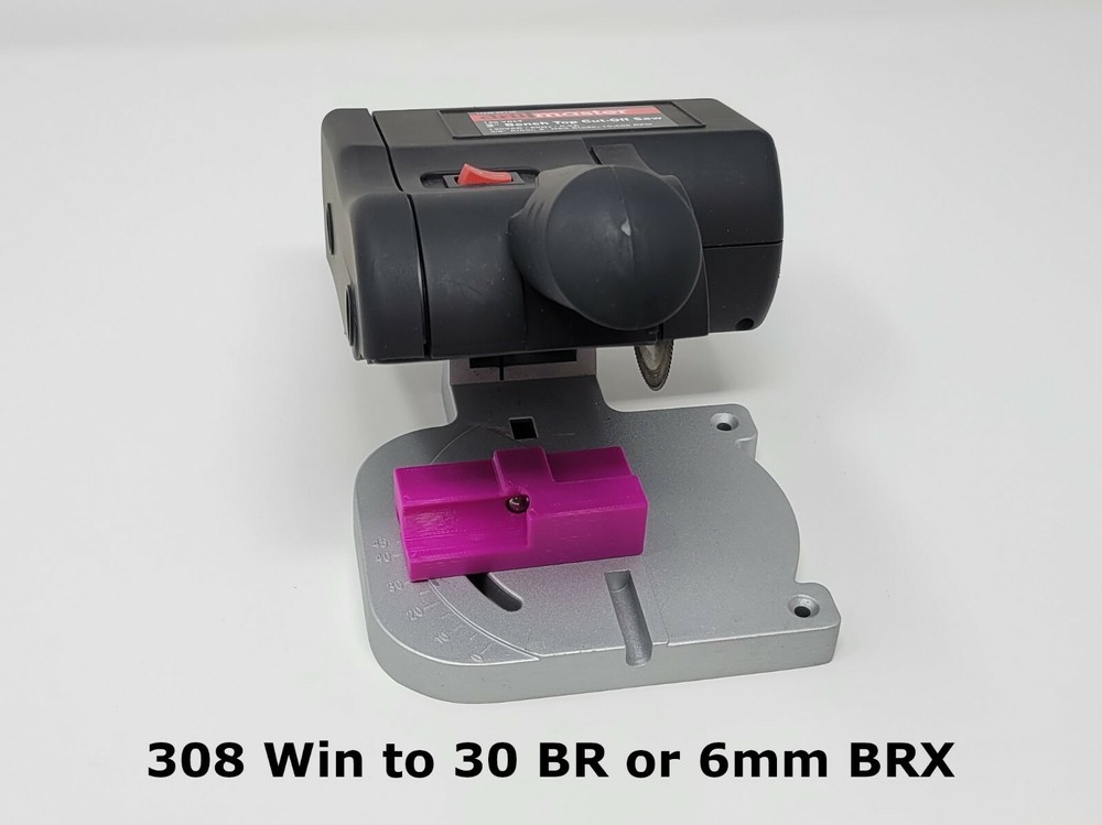 30BR or 6mm BRX Cut off Trimming Jig Auto-Ejecting Brass Case Trimmer