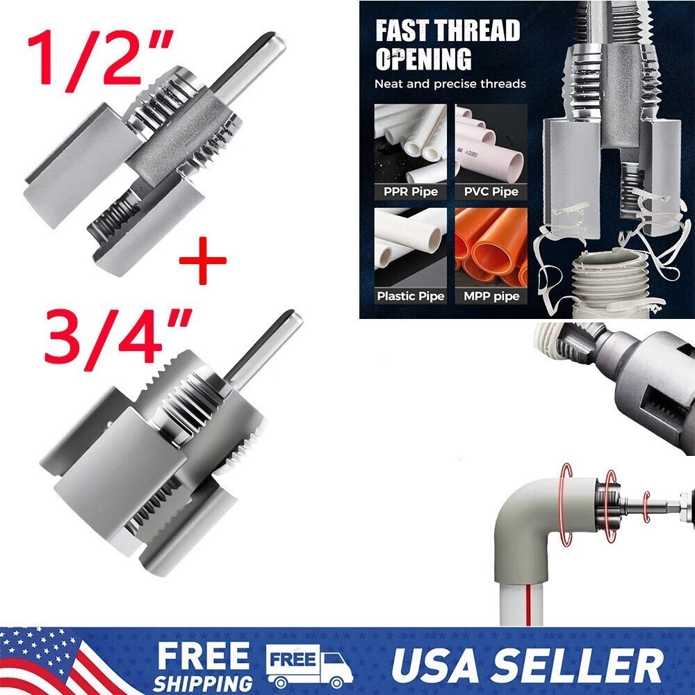 Integrated Internal & External Pipe Threading Tool,PVC Pipe Thread Cutting Tool