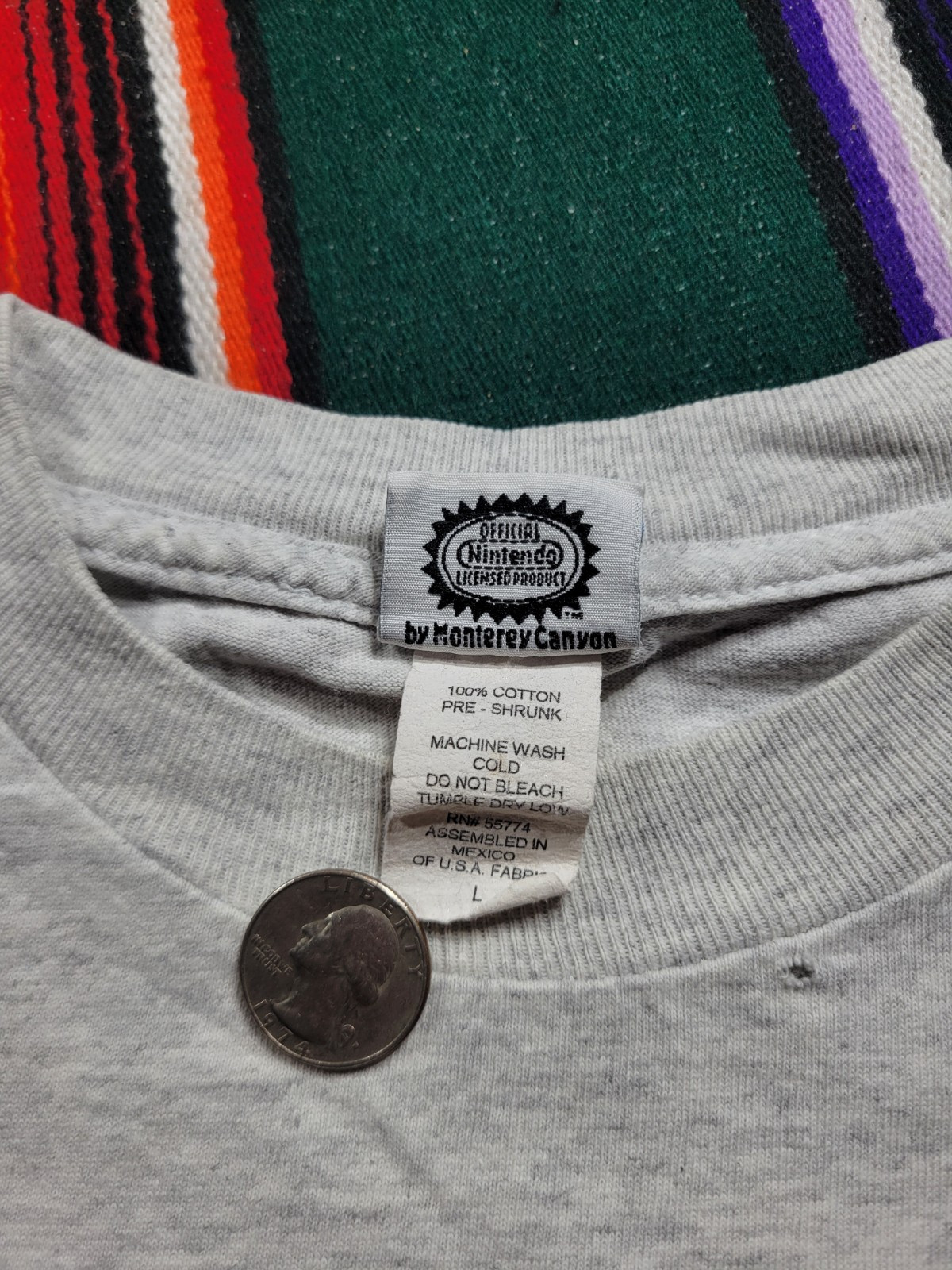 Vintage Pokemon Got Ya 1999 Nintendo T-Shirt Size Youth Large