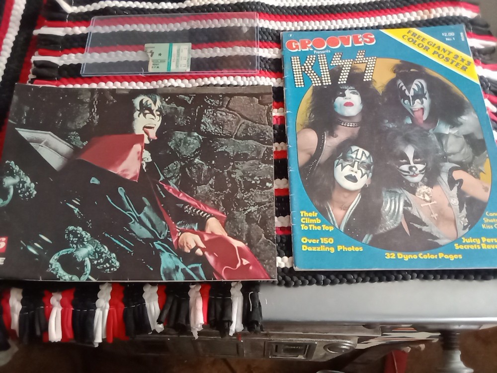 Kiss 💋 Ticket Stub History 🎸 Rock And Roll Over Tour 2-6-77, Bloomington Minn